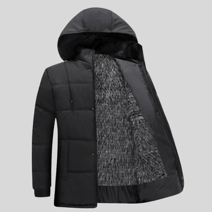 Elias - Winterjacke Daunen warm gefüttert - IdealeKleiden
