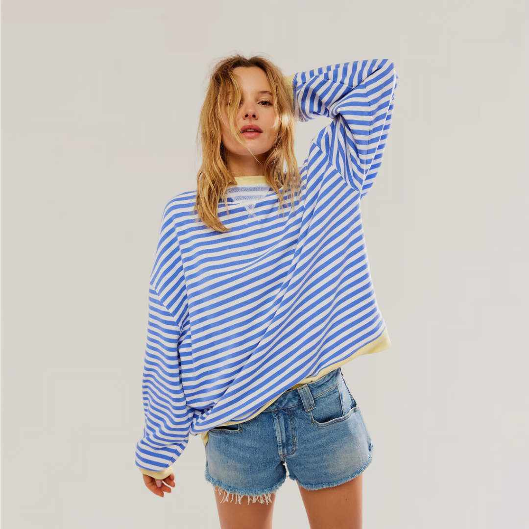 Weiches Kaschmir-Pullover mit Rippstrick