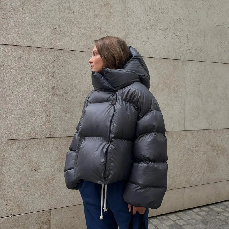 Frauen Parka Warm Isoliert - IdealeKleiden