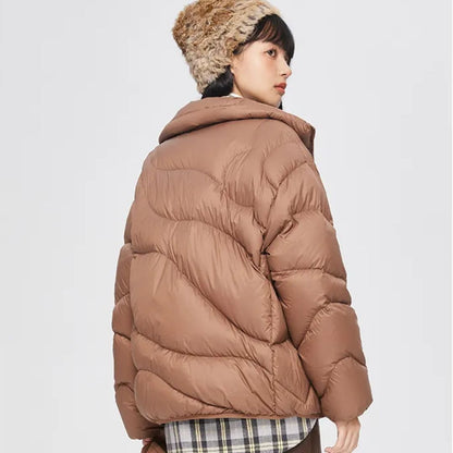 Daunenjacke Damen Warm Leicht - IdealeKleiden