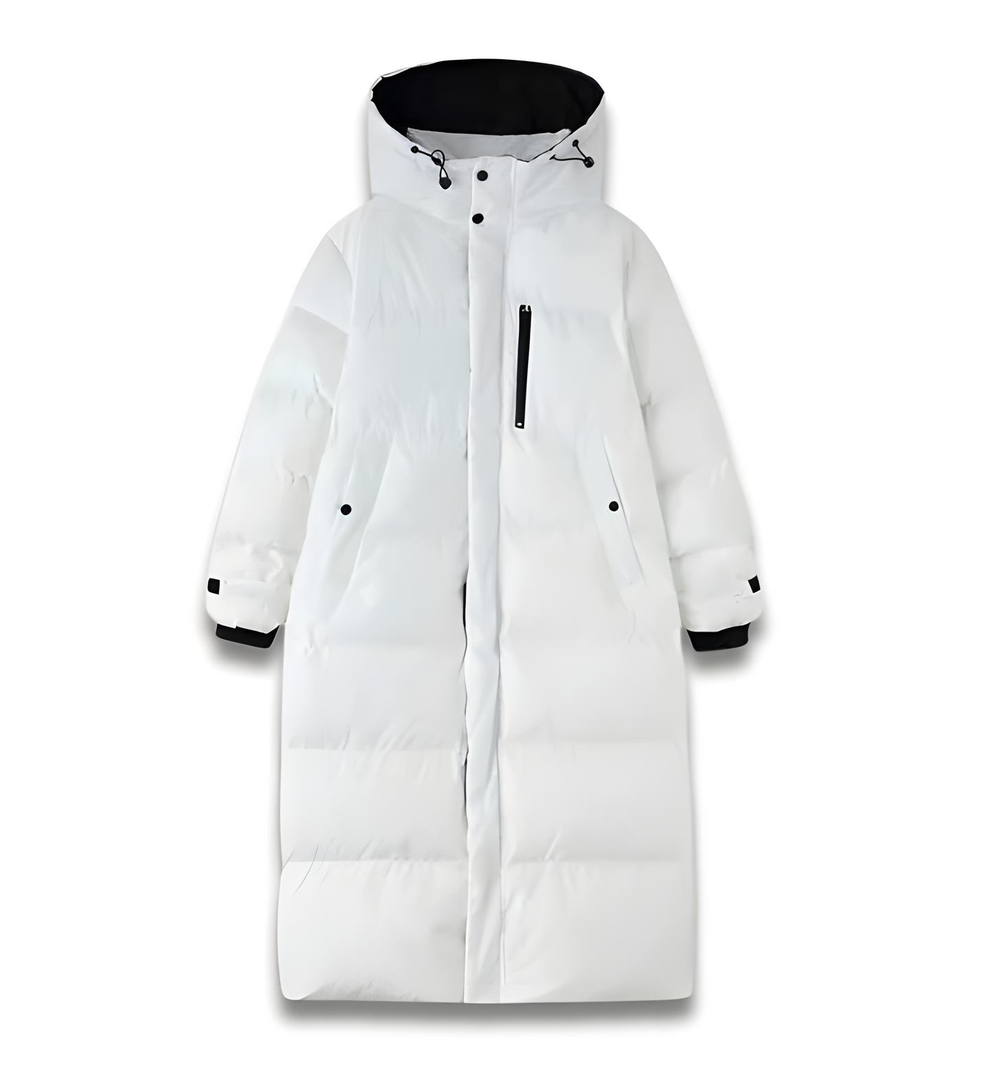 Damen Winterparka Warm Kapuze - IdealeKleiden