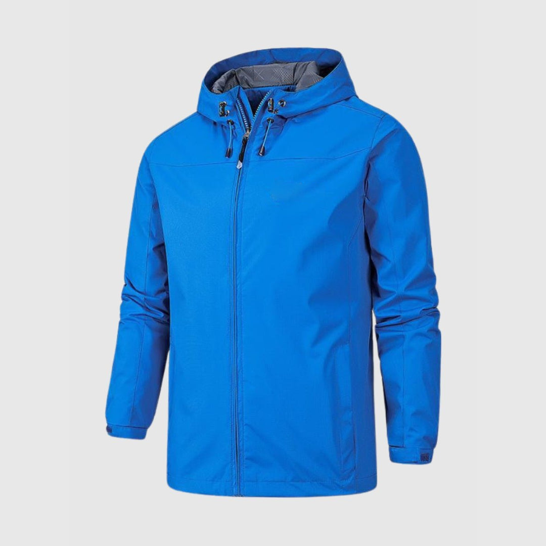Stilvolle Regenjacke Herren Wasserdicht Sportiv