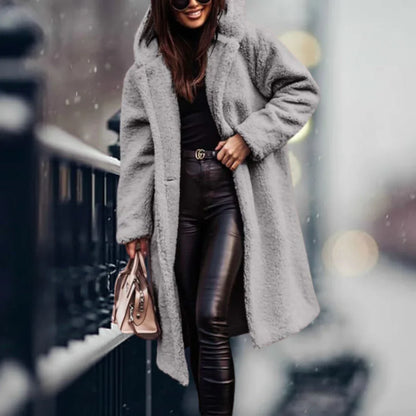 Jade - Weiche Teddy Winterjacke