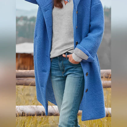 Kapuzenparka Damen Lang Mantel - IdealeKleiden