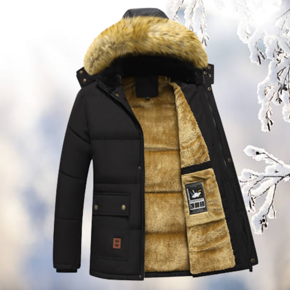 Praktische Damenparka Warme Winterjacke