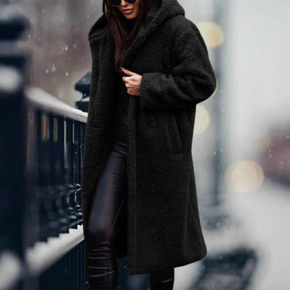 Jade - Weiche Teddy Winterjacke