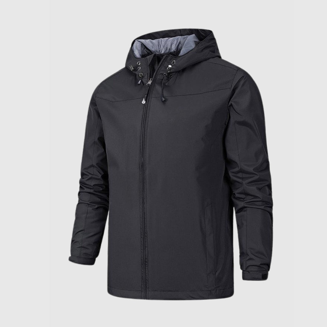 Stilvolle Regenjacke Herren Wasserdicht Sportiv