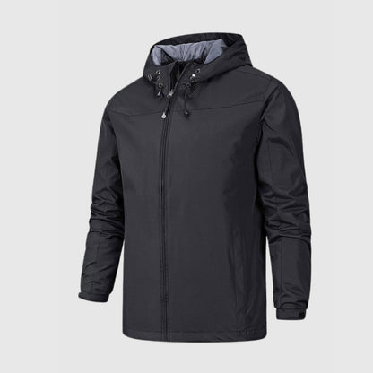 Stilvolle Regenjacke Herren Wasserdicht Sportiv