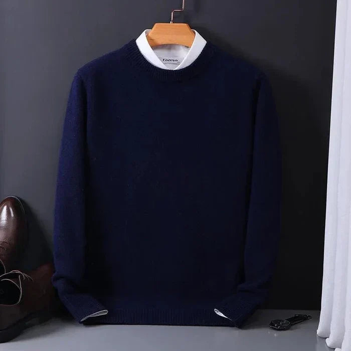 Herren Kaschmir Pullover Lockere Passform