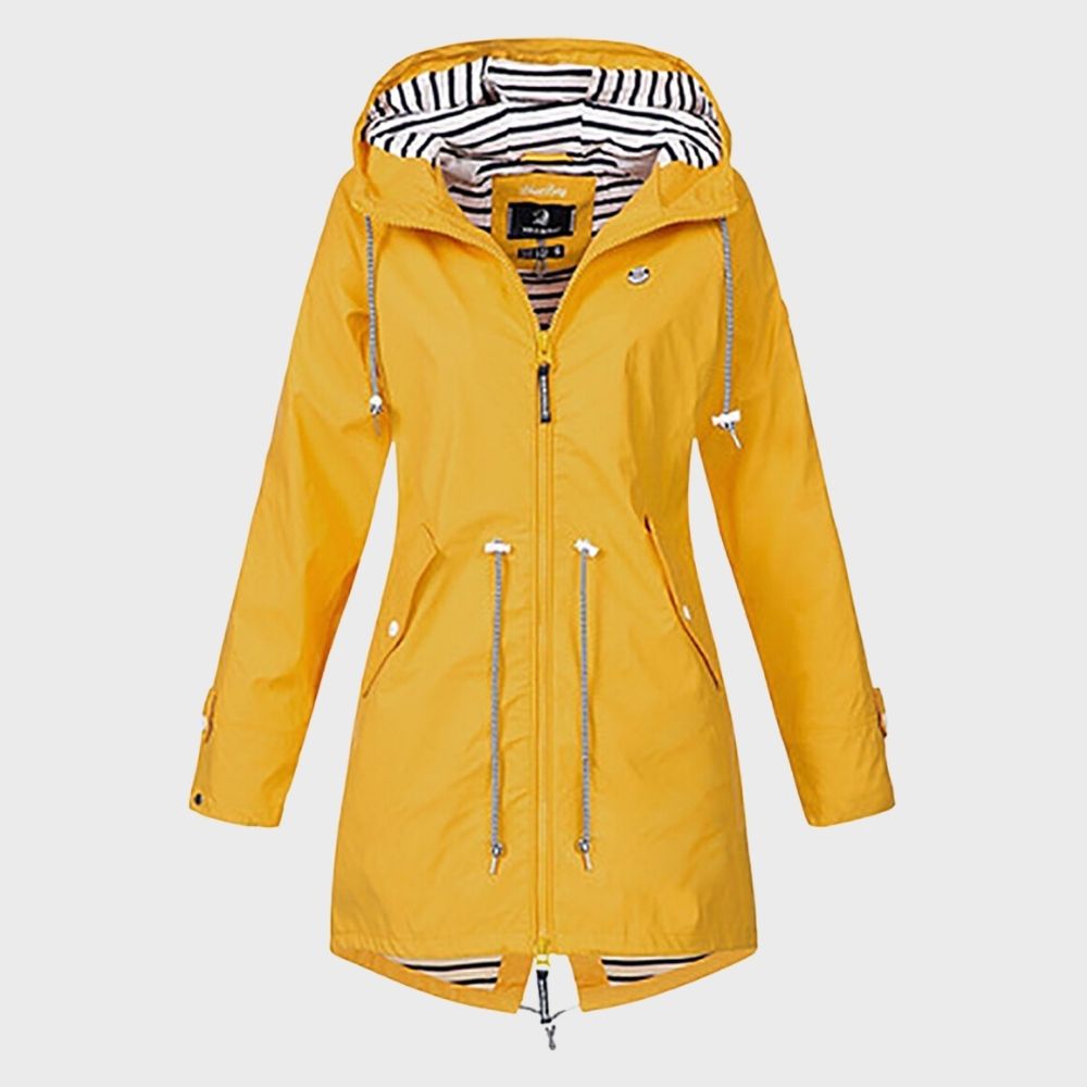 Lange Regenjacke Damen Waterproof