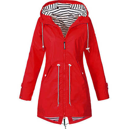 Stylischer Herbst Regenmantel Damen