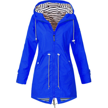 Stylischer Herbst Regenmantel Damen