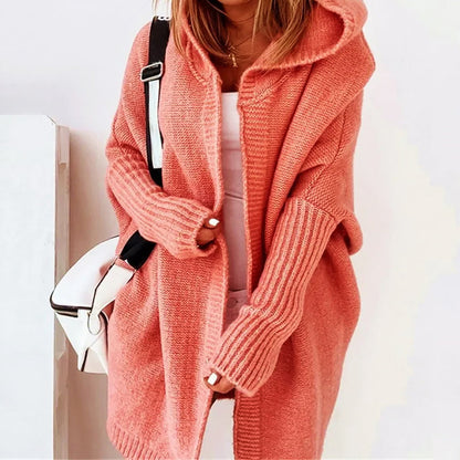 Lockere Strickcardigan Damen Oversized
