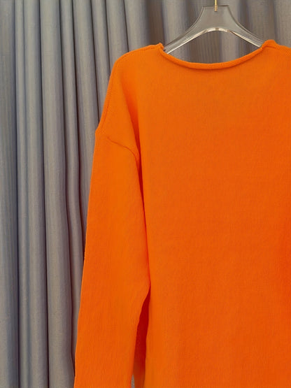 Damen Pullover V-Ausschnitt Große Größen - IdealeKleiden