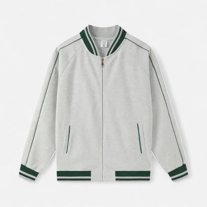 Sportive Baseballjacke Herren Leicht Reißverschluss