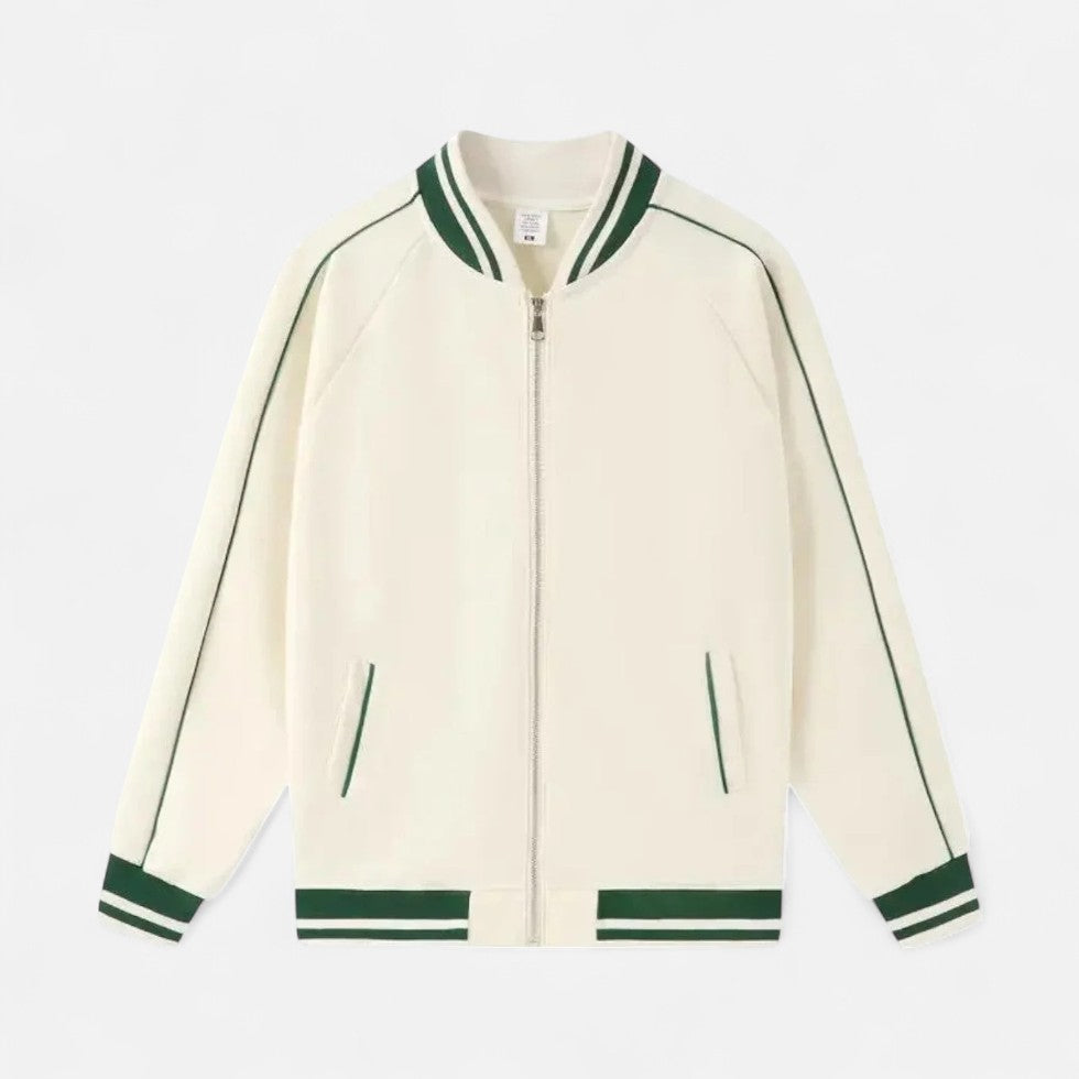Sportive Baseballjacke Herren Leicht Reißverschluss