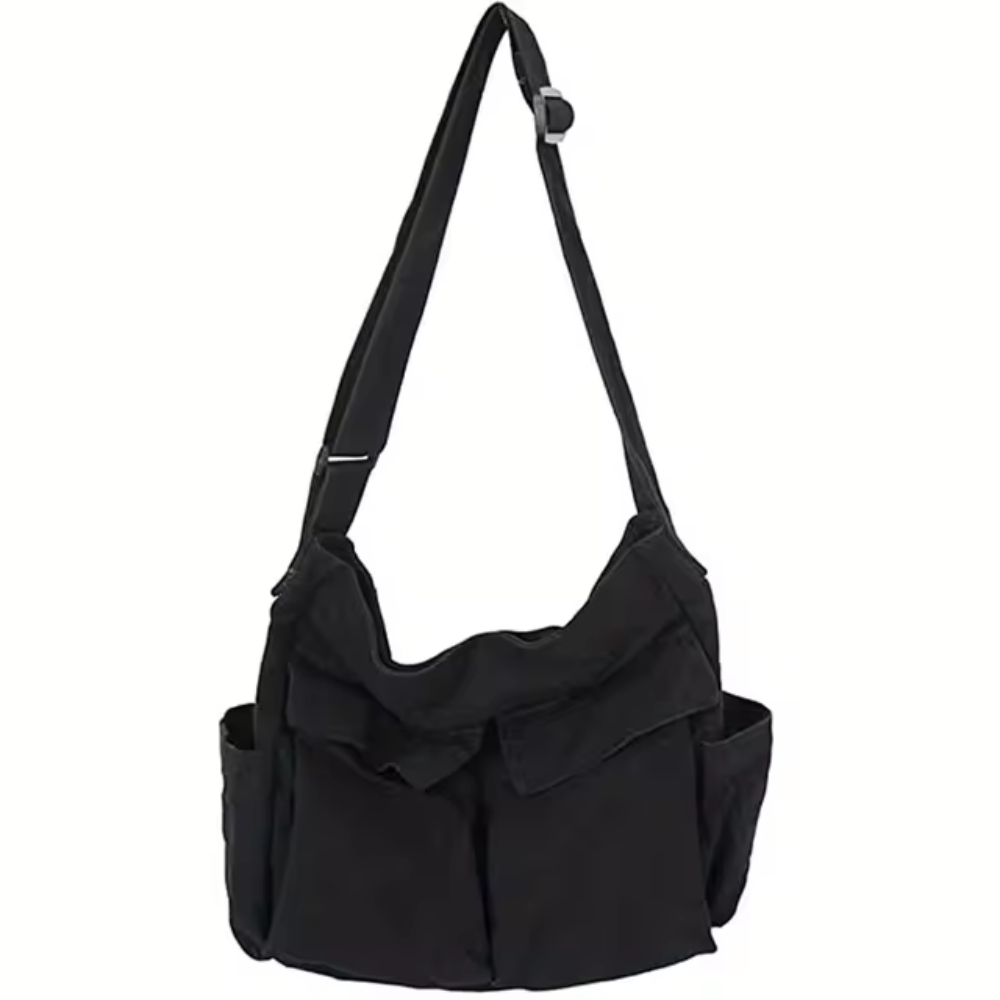Praktische Schultertasche Faltbar Modern - IdealeKleiden