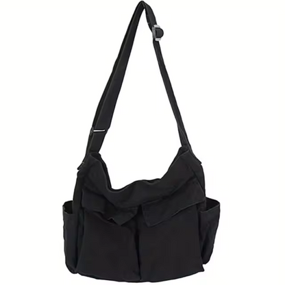 Praktische Schultertasche Faltbar Modern - IdealeKleiden