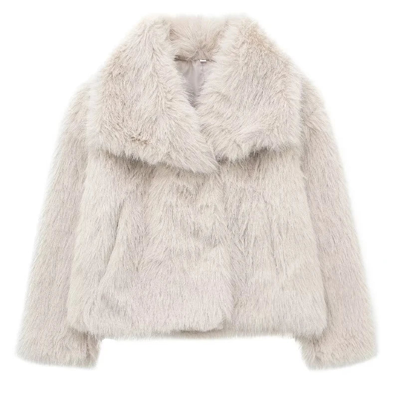 Pelzjacke Damen Elegant Luxus Design