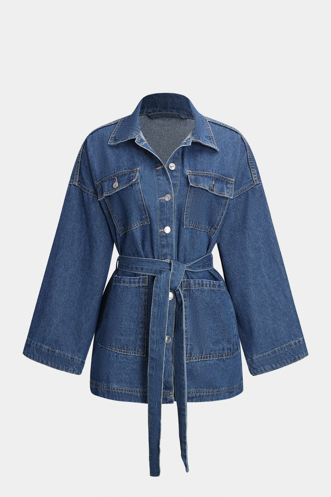 Schicke Denimjacke Slim Fit Damen