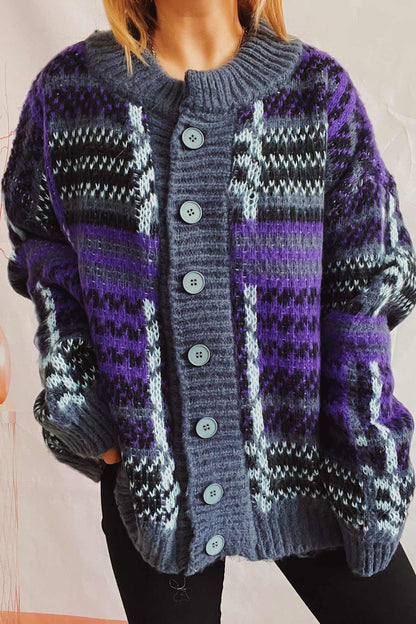 Stilvolle Strickjacke Frauen Elegant