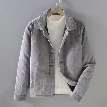 Herren Cordjacke Retro Stil mit Innenfutter