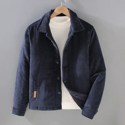 Herren Cordjacke Retro Stil mit Innenfutter