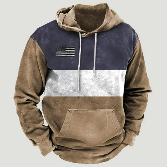 Kuscheliger Hoodie Herren - Vintage Style Pullover