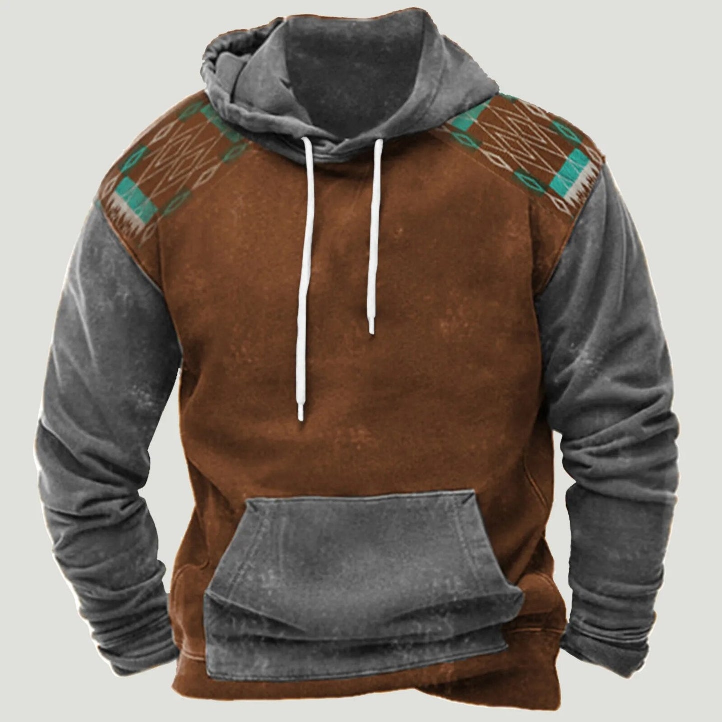Kuscheliger Hoodie Herren - Vintage Style Pullover - IdealeKleiden