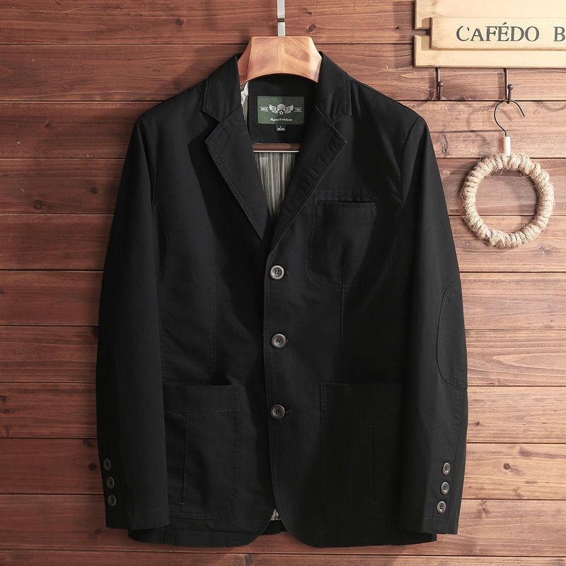 Herren Parka Vintage Style Einreihig