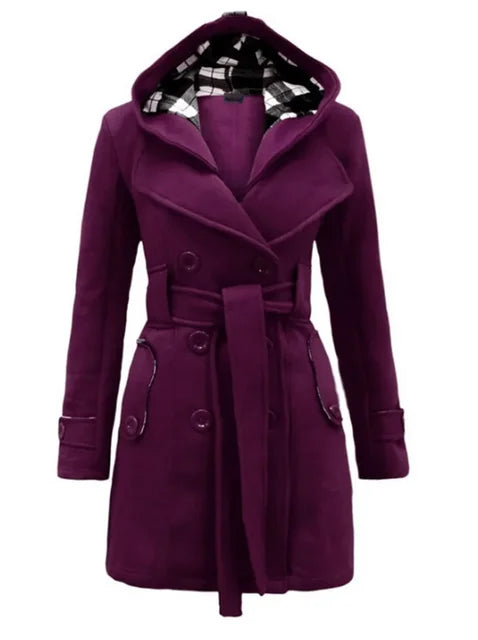 Wasserdichte Damen Trenchcoat Regenmantel