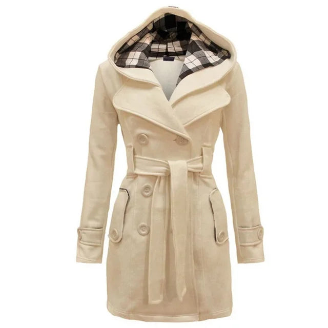 Wasserdichte Damen Trenchcoat Regenmantel
