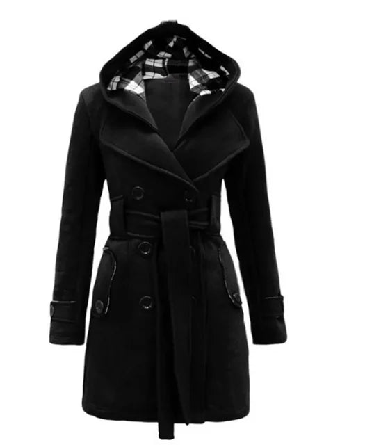 Wasserdichte Damen Trenchcoat Regenmantel