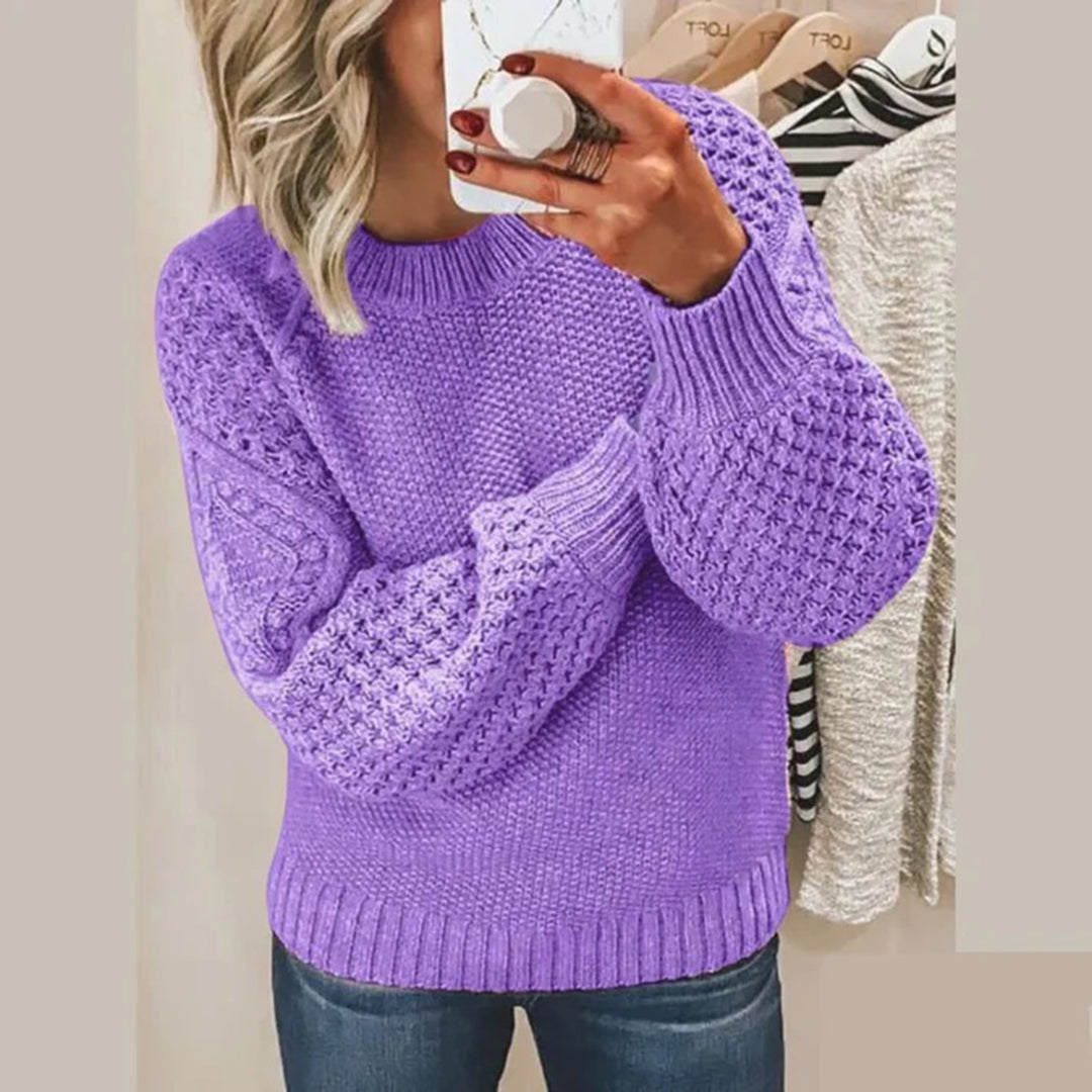 Dickes Strickpullover Gemütlich Texturiert