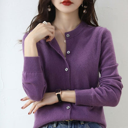 Strickjacke Damen Modern Elegant