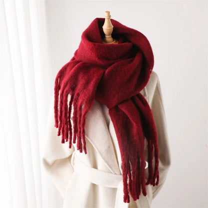 Damen Winterschal Weich Warm - IdealeKleiden