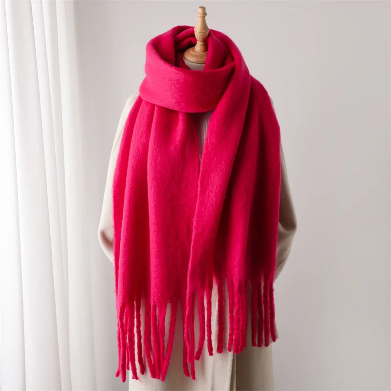 Damen Winterschal Weich Warm