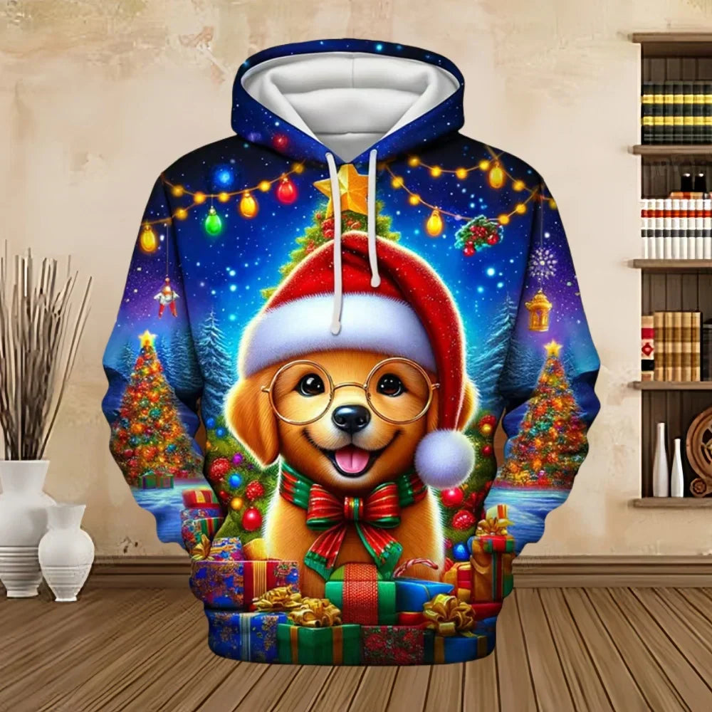 Weihnachtspullover mit Druck - Bequem & Stilvoll für Frauen und Männer