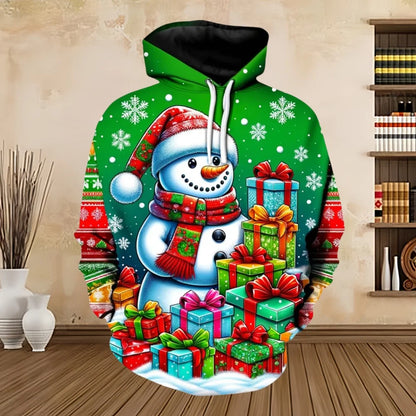 Weihnachtspullover mit Druck - Bequem & Stilvoll für Frauen und Männer