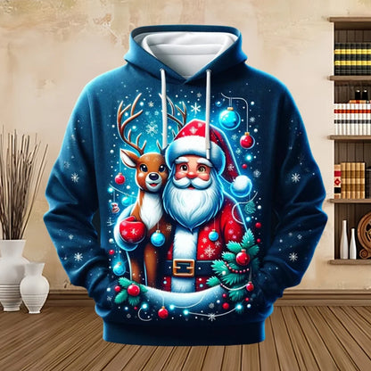Weihnachtspullover mit Druck - Bequem & Stilvoll für Frauen und Männer