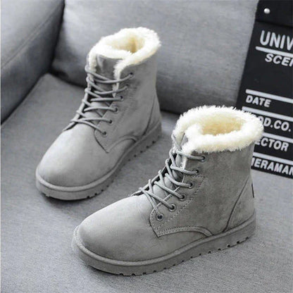 Warmes Winterstiefel Paar Damen