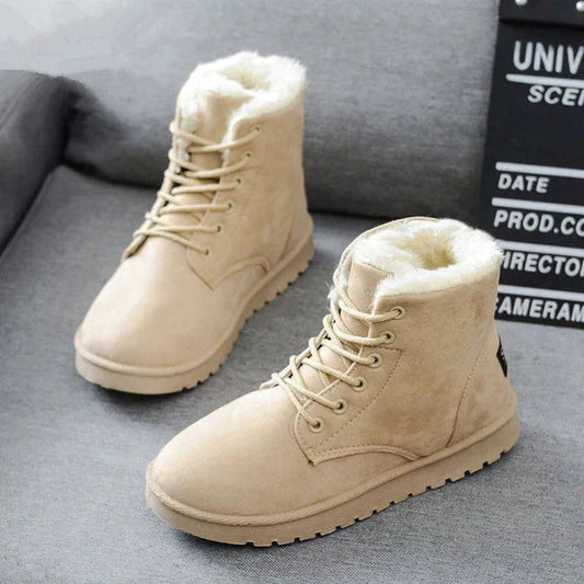 Warmes Winterstiefel Paar für Frauen und Männer - IdealeKleiden