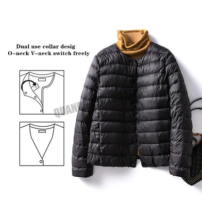 Kuschelige Damenwinterjacke Warm