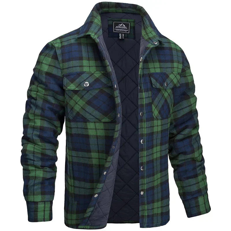 Herren Flanell Hemd Modern Schnitt