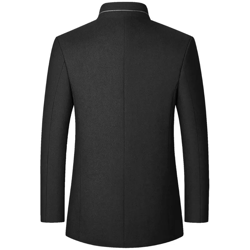 Herren Winterjacke Wollmix Warm - IdealeKleiden