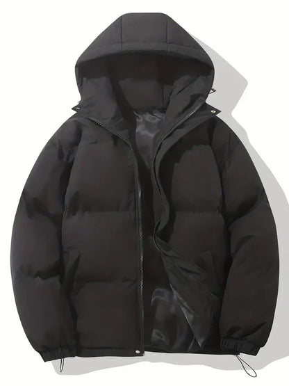 Übergröße Pufferjacke Damen Kapuzenjacke Gepolstert