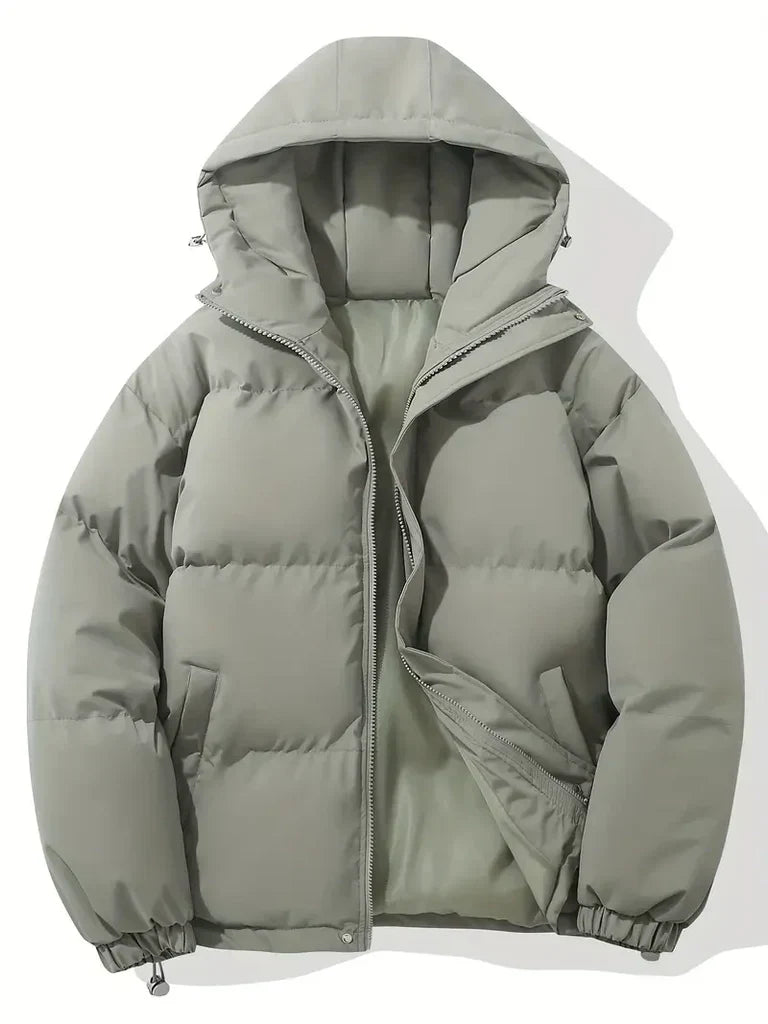 Übergröße Pufferjacke Damen Kapuzenjacke Gepolstert
