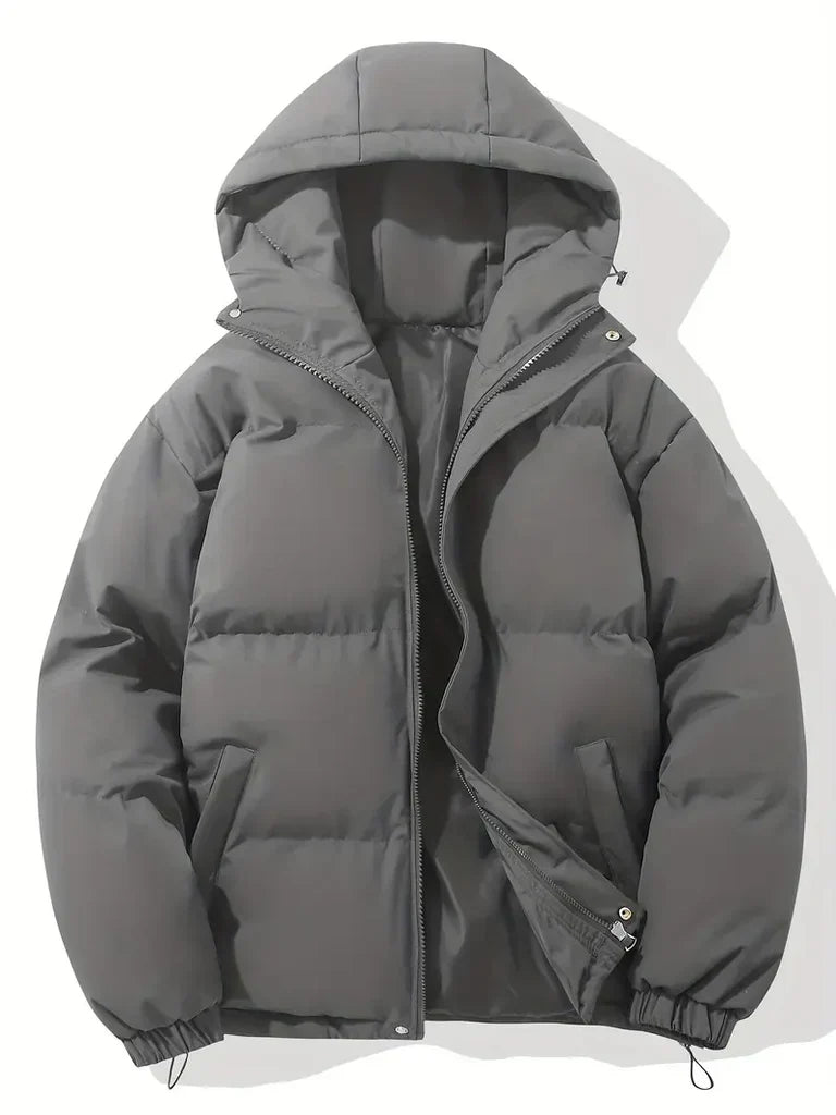 Übergröße Pufferjacke Damen Kapuzenjacke Gepolstert