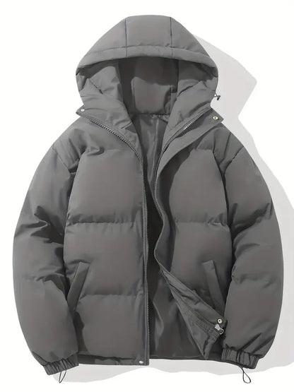 Übergröße Pufferjacke Damen Kapuzenjacke Gepolstert