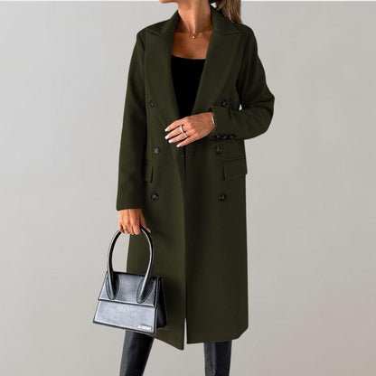 Lange Damenjacke Zwischenjackett Damenmode